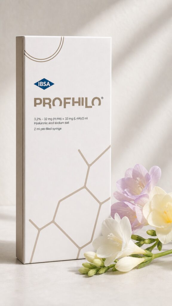  10 биоэстетических точек для инъекций Profhilo 